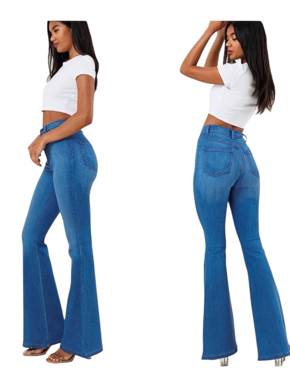 Vibrant M.I.U Tall Bell Flare Jeans